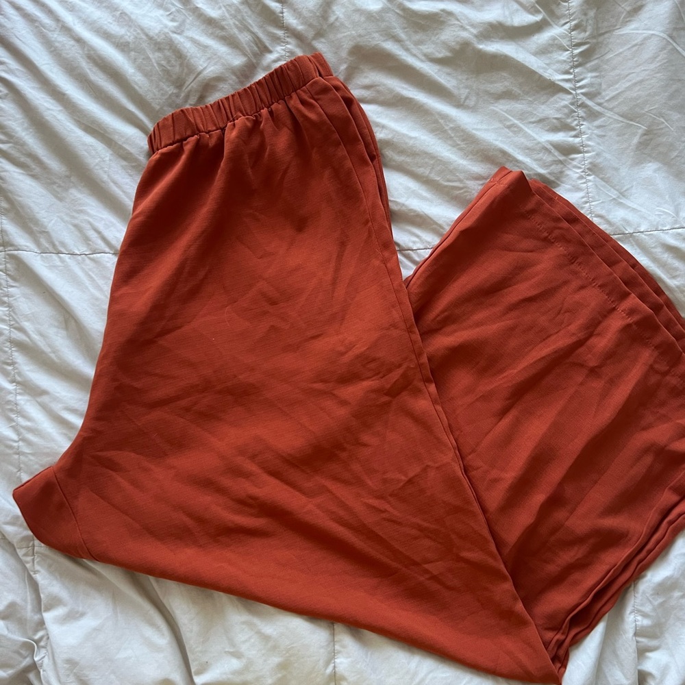 RUST WIDE LEG BEACH PANT

SEIN SIZE 0x 

Never used!